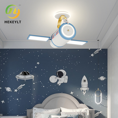 アニメ飛行機 子供の部屋 インテリジェント 天井照明 フルスペクトル LED 目保護 ベッドルーム照明
