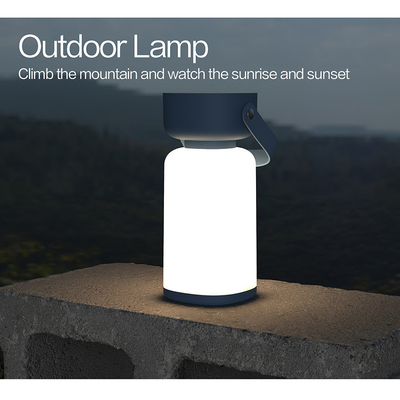 シンプル アウトドア ワイヤレス ポータブル LED タッチ アンビエント ランプ キャンプ 家庭 夜光