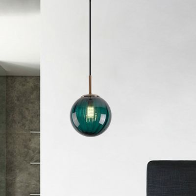 Dinning部屋のための多彩な現代ガラス地球の吊り下げ式ライト