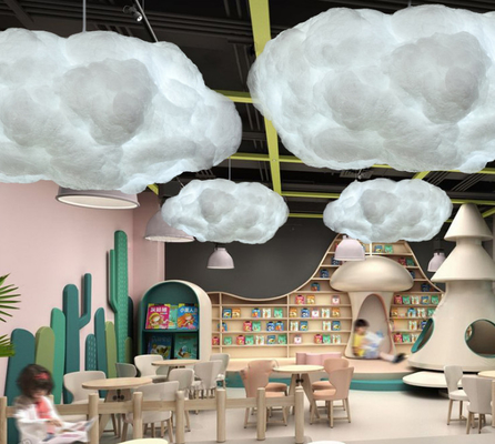 子供の寝室LEDの雲のシャンデリアの幼稚園の創造的な雲ランプ