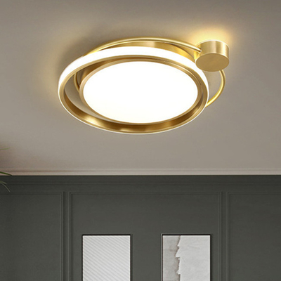 アクリル銅LEDシーリングライト住宅用屋内装飾