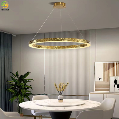 寝室LEDの銅現代リング ライト創造的で簡単な家