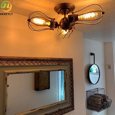 家/ホテルの熱い販売北欧様式の鉄の黒い銅の天井灯のために使用される