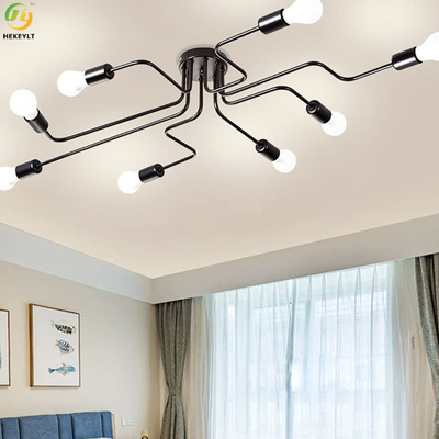 ホテル/居間/ショールーム/寝室のための北欧LEDの天井灯E26にアイロンをかけなさい