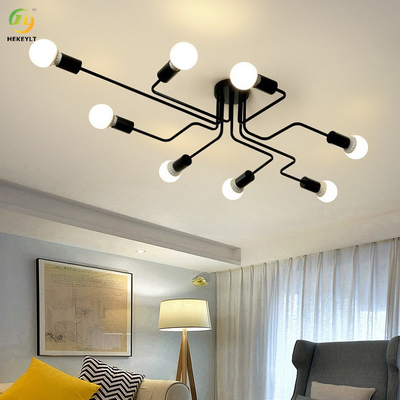 ホテル/居間/ショールーム/寝室のための北欧LEDの天井灯E26にアイロンをかけなさい