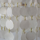 装飾的な現代屋内水晶壁ランプの自然な貝