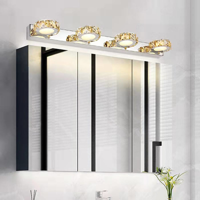 屋内浴室の水晶壁ランプのステンレス鋼のクリスタル・ガラス ミラー ランプ