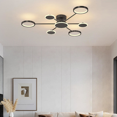 創造的な円形のアクリルLEDの天井灯屋内LED吊り下げ式ライト
