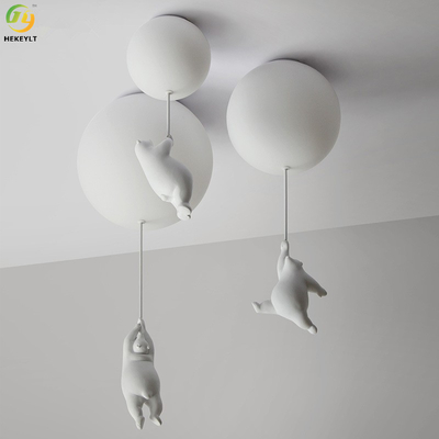 北欧の漫画くまの児童室の調査の居間のための創造的な気球の天井灯