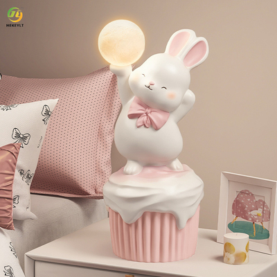 寝室の居間の調査の児童室のためのかわいいウサギの卓上スタンド