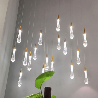 水低下のペンダント ライト現代低下ライト ガラス玉のペンダントは現代装飾のペンダント灯の店の照明をつける