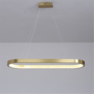 金砂の現代簡単な吊り下げ式ライトを掛けるLED Aluminum+Acrylic