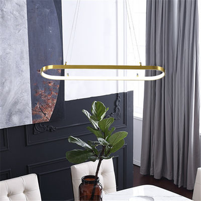金砂の現代簡単な吊り下げ式ライトを掛けるLED Aluminum+Acrylic