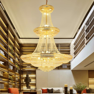 装飾的なレストランの金ポストモダンのシャンデリアDia 1000mm