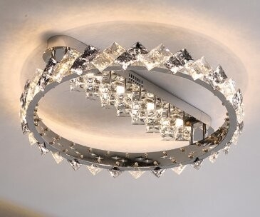 美しい結婚の装飾の設計贅沢なLED天井灯水晶ボディ現代様式